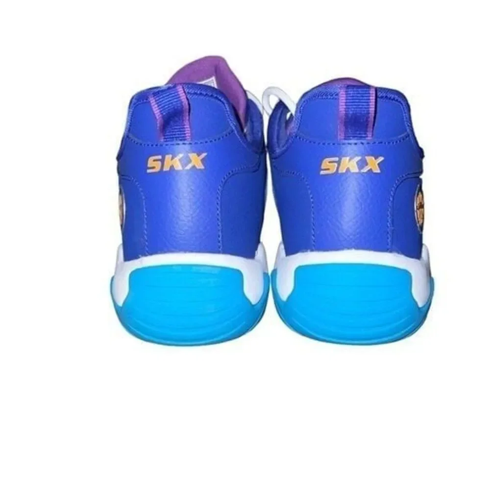 Skechers men x sport hoop, til it hurts basketball shoes graffiti design 6.5